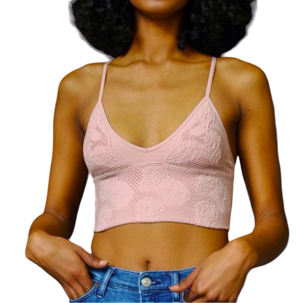 Lace Seamlesd Brami Women Color Pink Size XS/S
